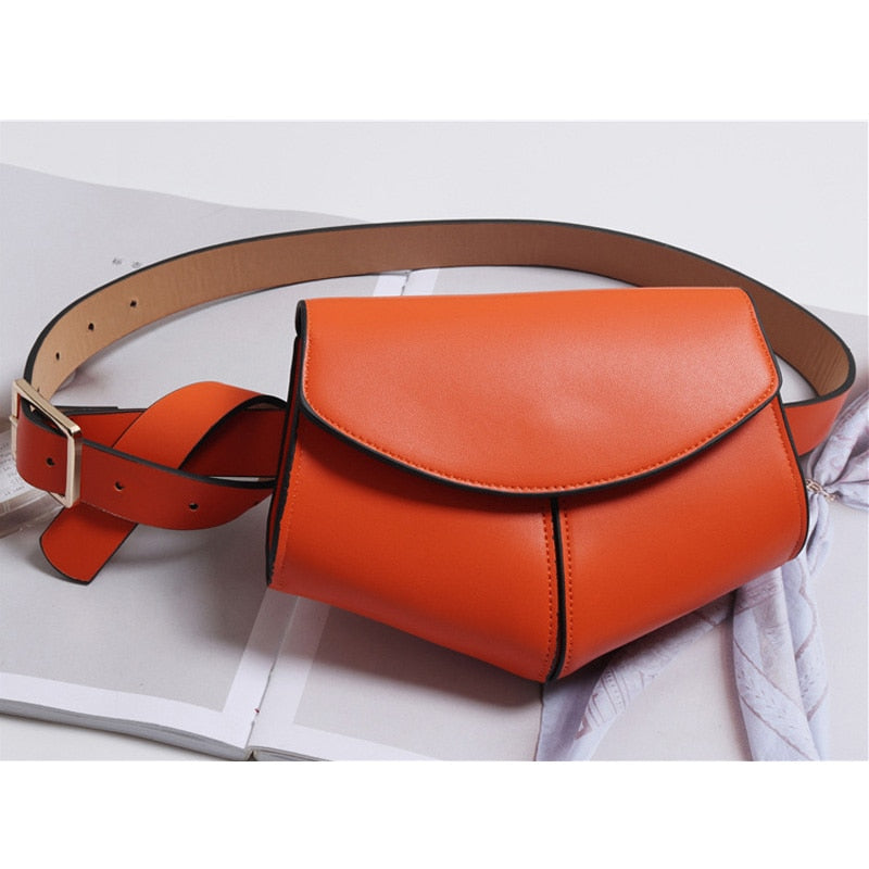 Fashion  Waist Belt Bag serpentine Vintage Waist Bags