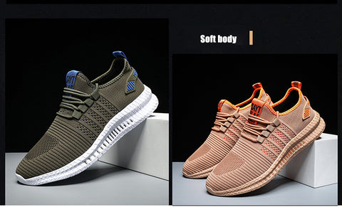 Big Size Sneakers Shoes for Men Lightweight Breathable Running Walking