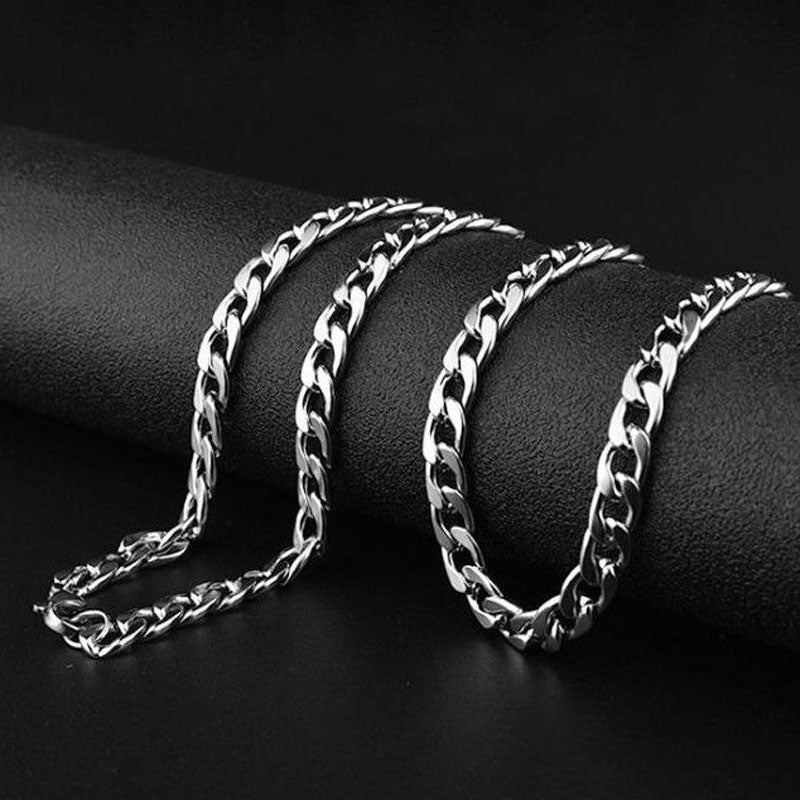 Stainless Steel Chain Necklace Long Hip Hop