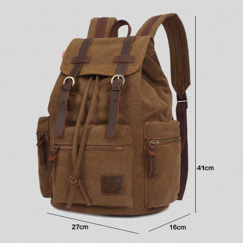 vintage canvas Backpacks Men And Women Bags Travel