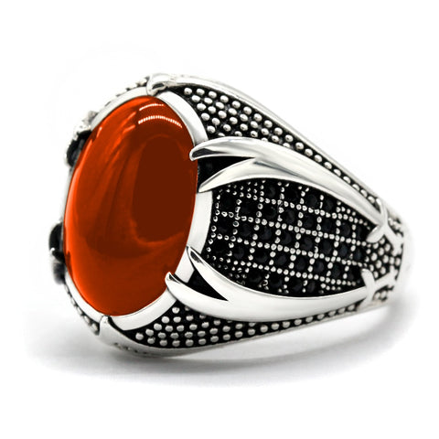 Retro Handmade Turkish Signet Ring