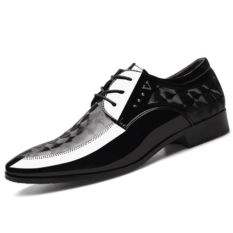 Men Leather Shoes Business Dress Shoes All-Match Casual Shoes