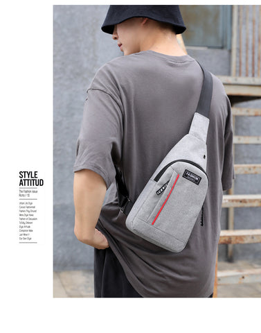 Men Fashion Multifunction Shoulder Crossbody Bag