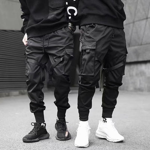 Streetwear Men Cool Pants Pocket Loose Men HipHop Fashion Joggers