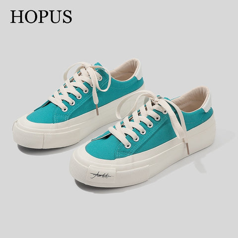 Colorful Women Casual Shoes Flats Canvas Platform Casual Sport Shoes Sneakers