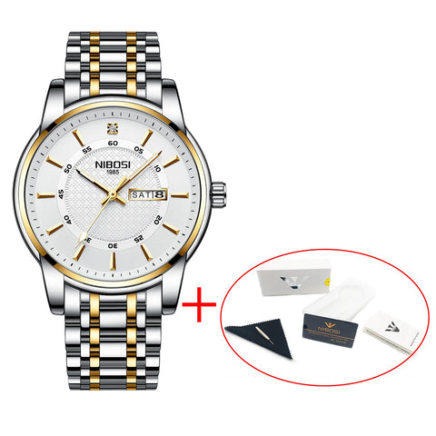 Watch for Men Warterproof Sports Mens Watch Business Quartz