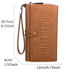Wallet Male Clutch Wallets Large Phone Bag Unique Design Men