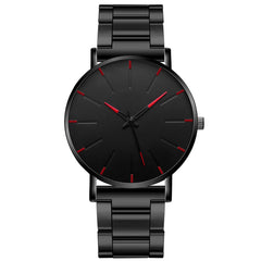 Men Watches Male Elegant Ultra Thin Watch Men Business Stainless Steel