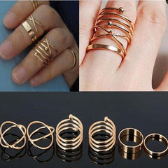 Fashion Minimalist Punk Knuckle Rings Fashion Jewelry