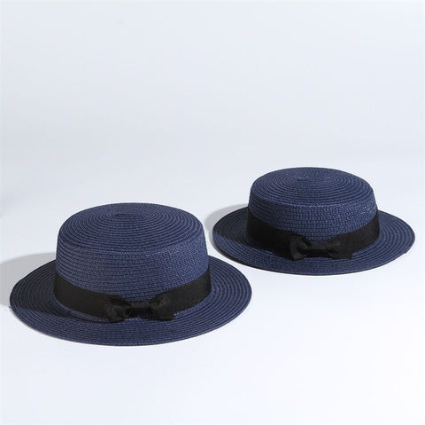 simple Summer Parent-child Beach Hat Female Casual Panama Hat