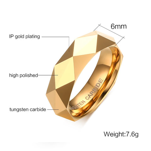 Men Tungsten Carbide Ring