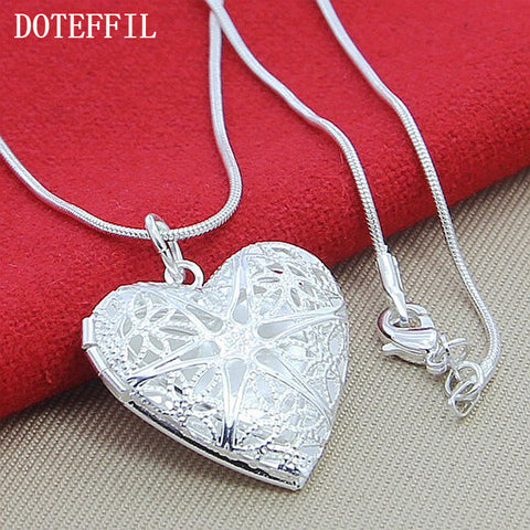 Photo Frame Pendant Necklace