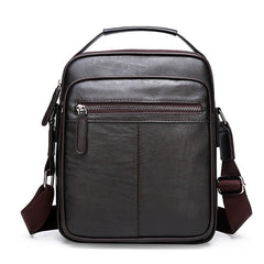 Casual Soft Leather Handbag Small Single Shoulder Bag Crossbody Retro