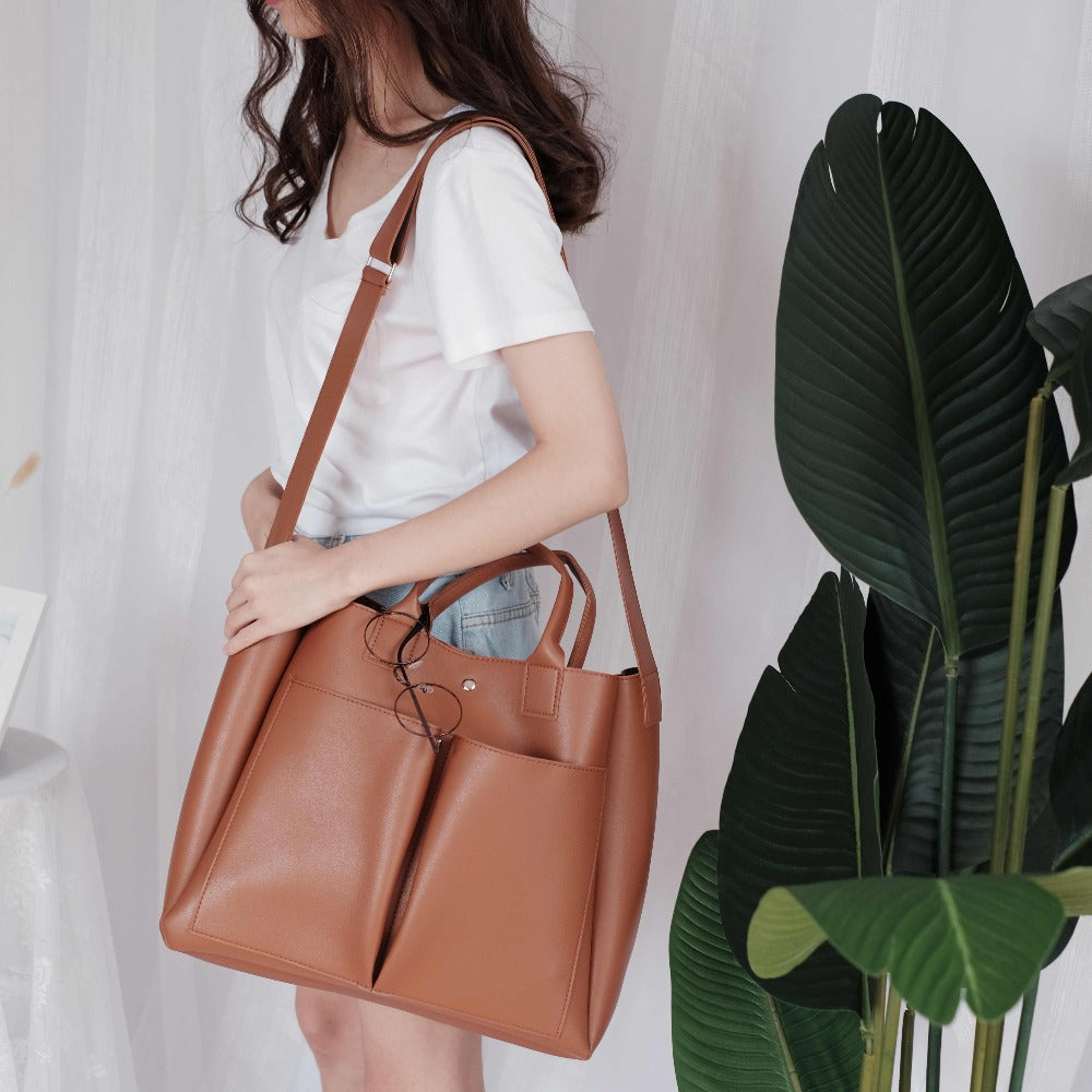 Pu Leather laptop Bag Simple Handbags Famous Brands