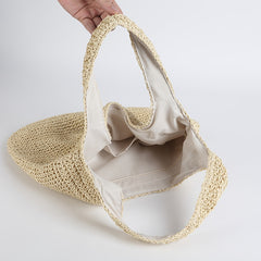Fashion Straw Women Shoulder Bags Paper Woven Female Handbags
