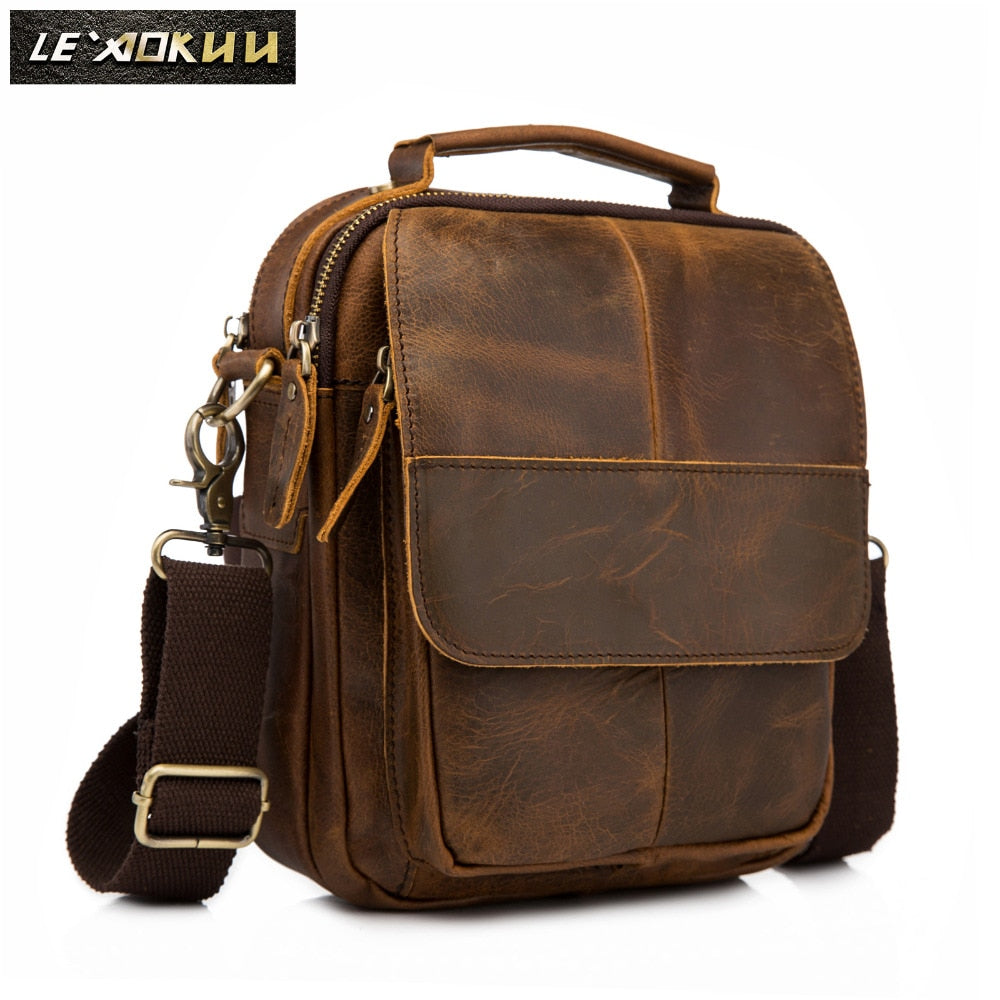 Male Fashion Casual Tote Messenger Mochila bag Design Satchel Crossbody Shoulder bag