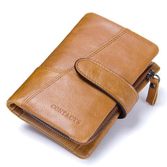 Men Wallets Fashion Purse With Card Holder Vintage Long Wallet Clutch Wrist Bag