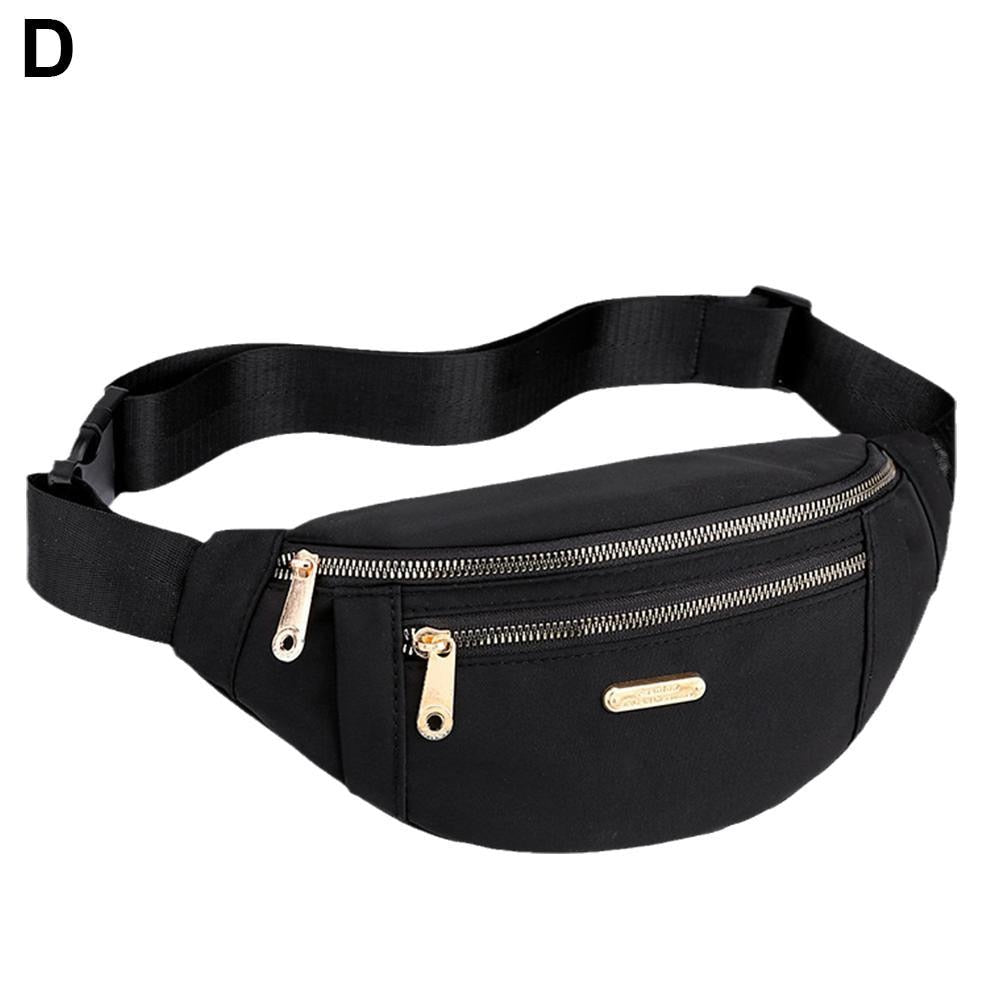 Waist Bags For Women Canvas Leisure Color Waist Bag Shoulder