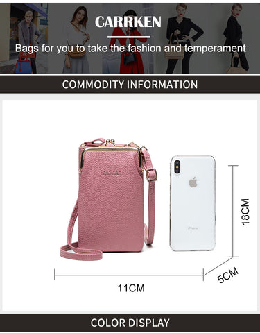 Clutch Bolsas Ladies Phone bag Purse Handbag