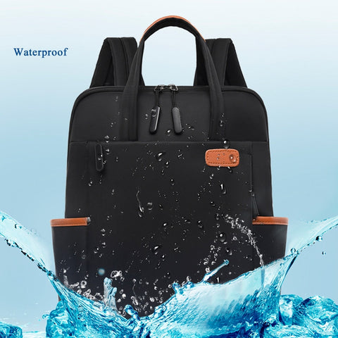 Waterproof Women Business Backpack Fashion Oxford Student School