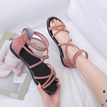 Sandals Summer Shoes Woman Flat Sandals Beach Shoes