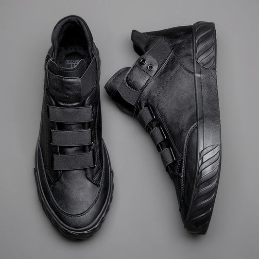 Men Leather Shoes Korean Trend Comfortable Loafer Men Shoes