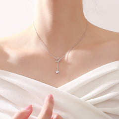 Cute Shiny Star Choker Drop Charm Necklaces Charming