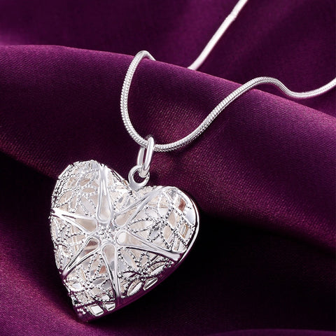 Photo Frame Pendant Necklace