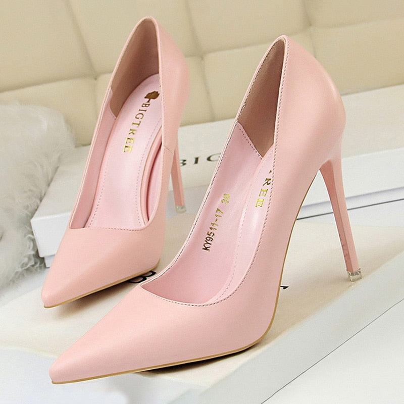 Shoes Women Pumps Fashion High Heels Shoes