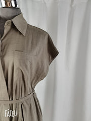 Summer Women Dress Shirt Dress Long Evening Female Vintage Maxi