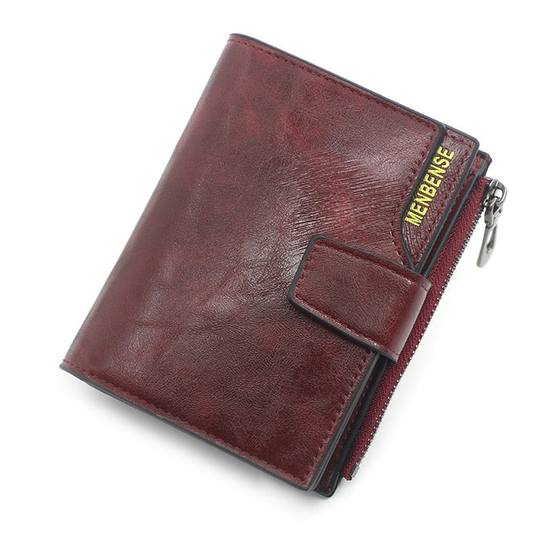 Women wallet made of leather Wallets Three fold VINTAGE