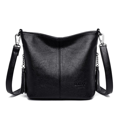 Soft Leather Hand Crossbody Bags for Women Handbags Casual Shoulder Bag