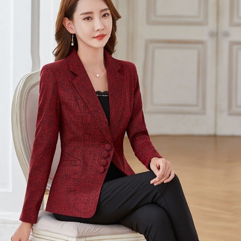 Fashion Women Plus Size Blazers Jackets Work Office Lady Suit