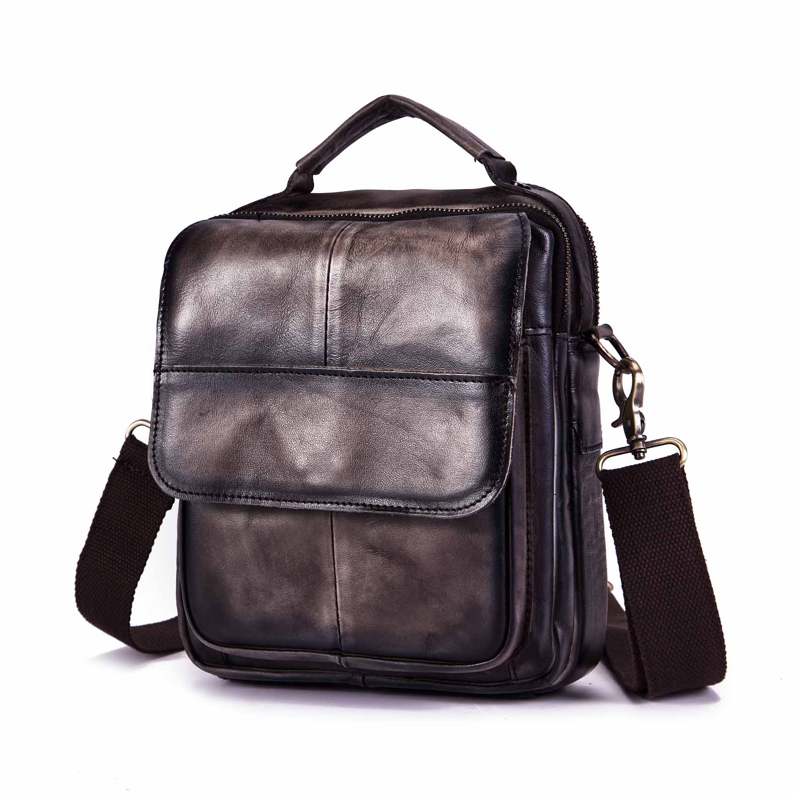 Male Fashion Casual Tote Messenger Mochila bag Design Satchel Crossbody Shoulder bag