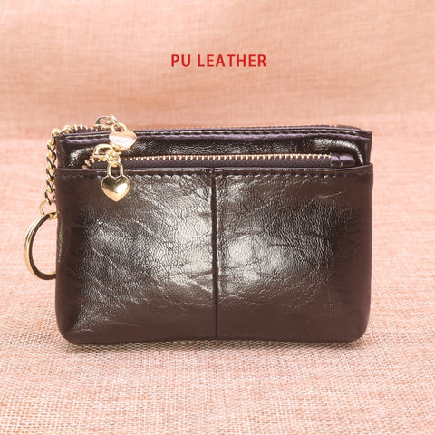Genuine Cowhide Leather Purses And PU Wallets