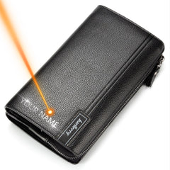 Men Clutch Bag Large Capacity Men Wallets Cell Phone Pocket