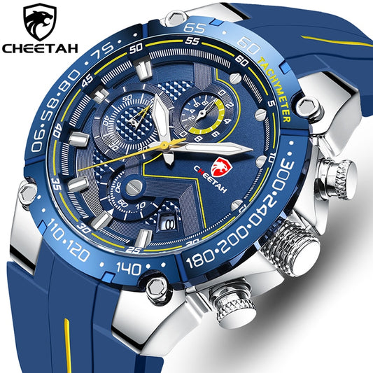 Watches Mens Luxury Brand Big Dial Watch Men Waterproof Quartz