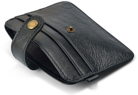 Men Genuine Leather Slim Wallet Male Small Purse Mini
