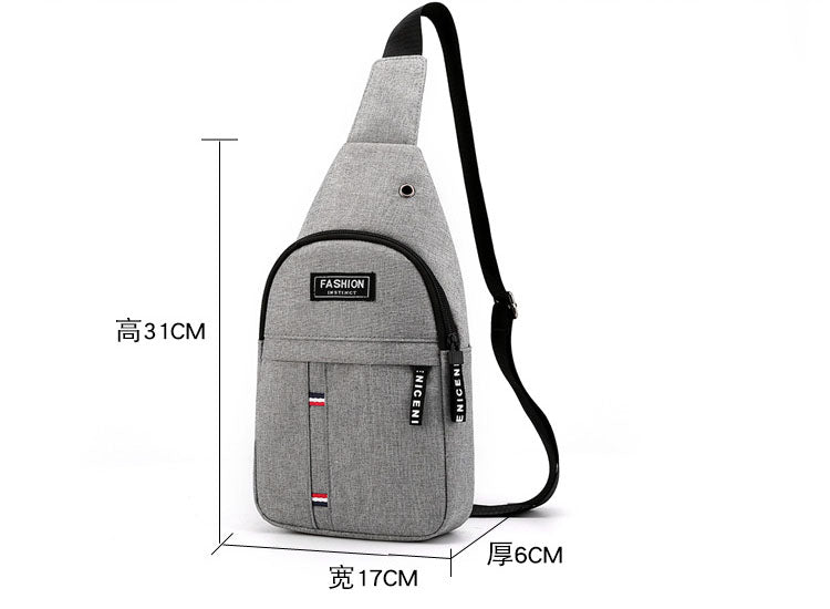 Men Fashion Multifunction Shoulder Crossbody Bag