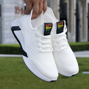 sports shoes men breathable casual mesh shoes comfort