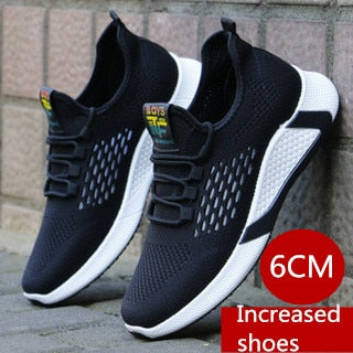 sports shoes men breathable casual mesh shoes comfort