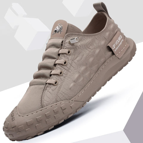 Men Shoes fashion Canvas Loafers Breathable lace up comfortable