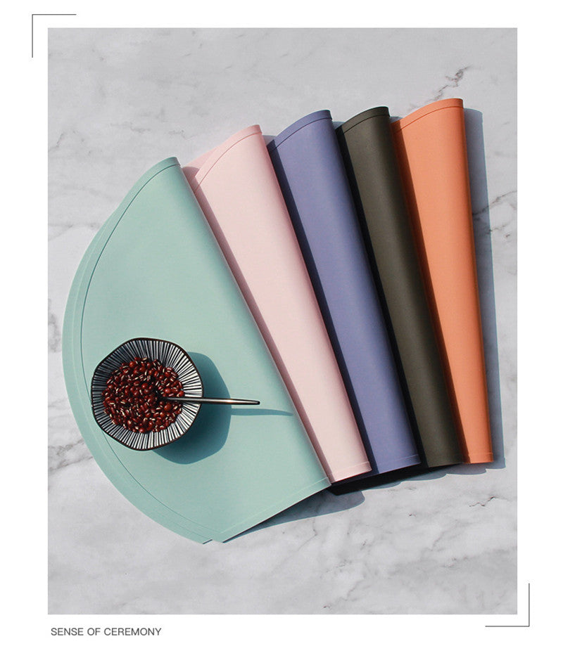 Food Grade Silicone Placemats for Dining Coaster Table Runner