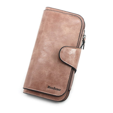 Women wallet made of leather Wallets Three fold VINTAGE
