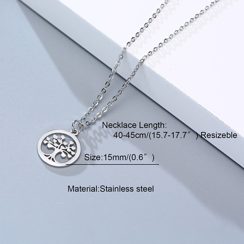 Simple Casual Necklaces Stainless Steel Feather Geometric Bar