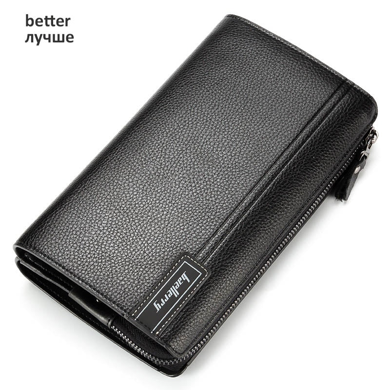 Men Clutch Bag Large Capacity Men Wallets Cell Phone Pocket