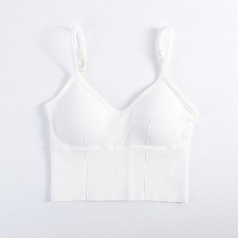 Seamless Anti-sweat Shockproof Padded Breathable Sports Bra