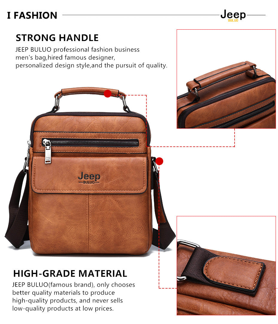 Crossbody Shoulder Bags Tote Fashion Business Man Messenger Bag