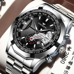 Watches Stainless Steel Band Fashion Waterproof Quartz Watch