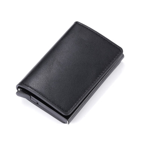 Rfid Safe Anti-theft Smart Wallet Thin ID Cards Holder Unisex